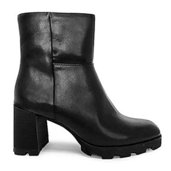 Design Lab Lord & Taylor Shoes - Design Lab® Aileen Block Heel Booties - Size: US 9